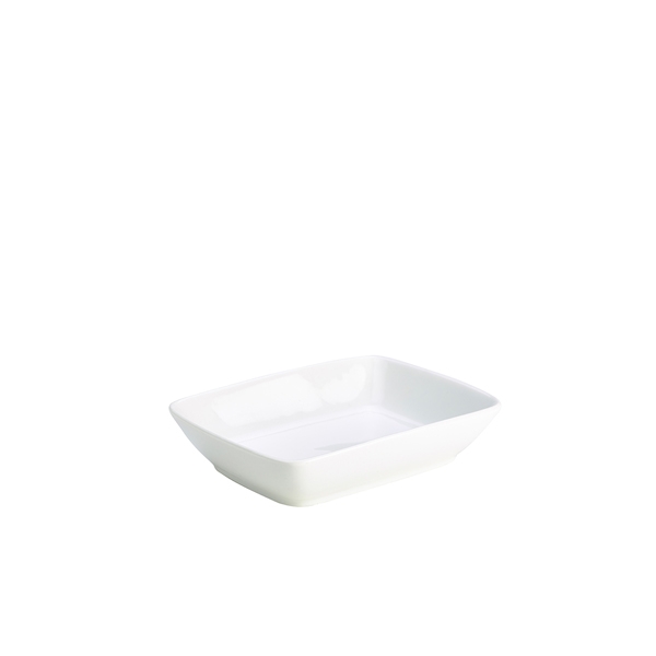 GENWARE | PORCELAIN RECTANGULAR DISH 19 X 14.5CM/ 7.5 X X 6 | 351619