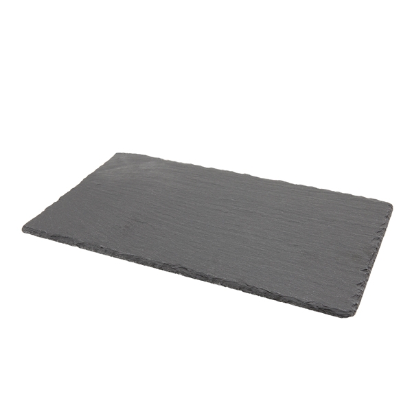 GENWARE | NATURAL EDGE SLATE PLATTER 25 X 13CM X 6 | SLTN-2513