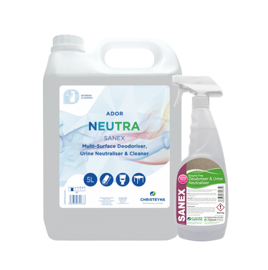 CLOVER (CHRISTEYNS) | ADOR NEUTRA | SANEX ODOUR DESTROYER | 208