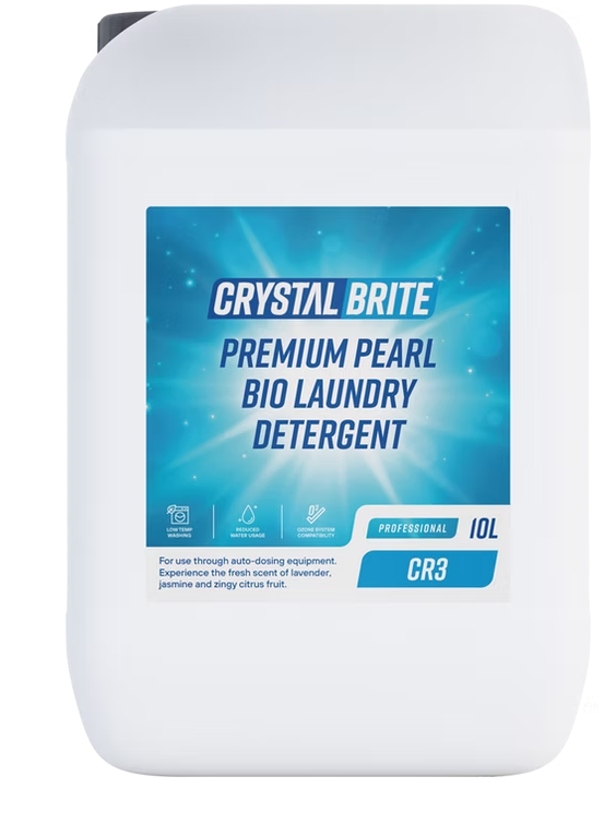 CLEENOL | CRYSTALBRITE LAUNDRY PREMIUM PEARL BIO DETERGENT X 10 LTR | CYP35/10
