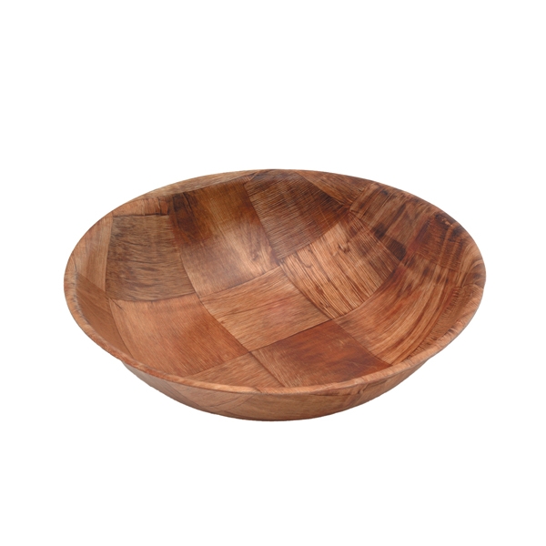 GENWARE | WOVEN WOOD BOWLS DIA X 12 | GC112