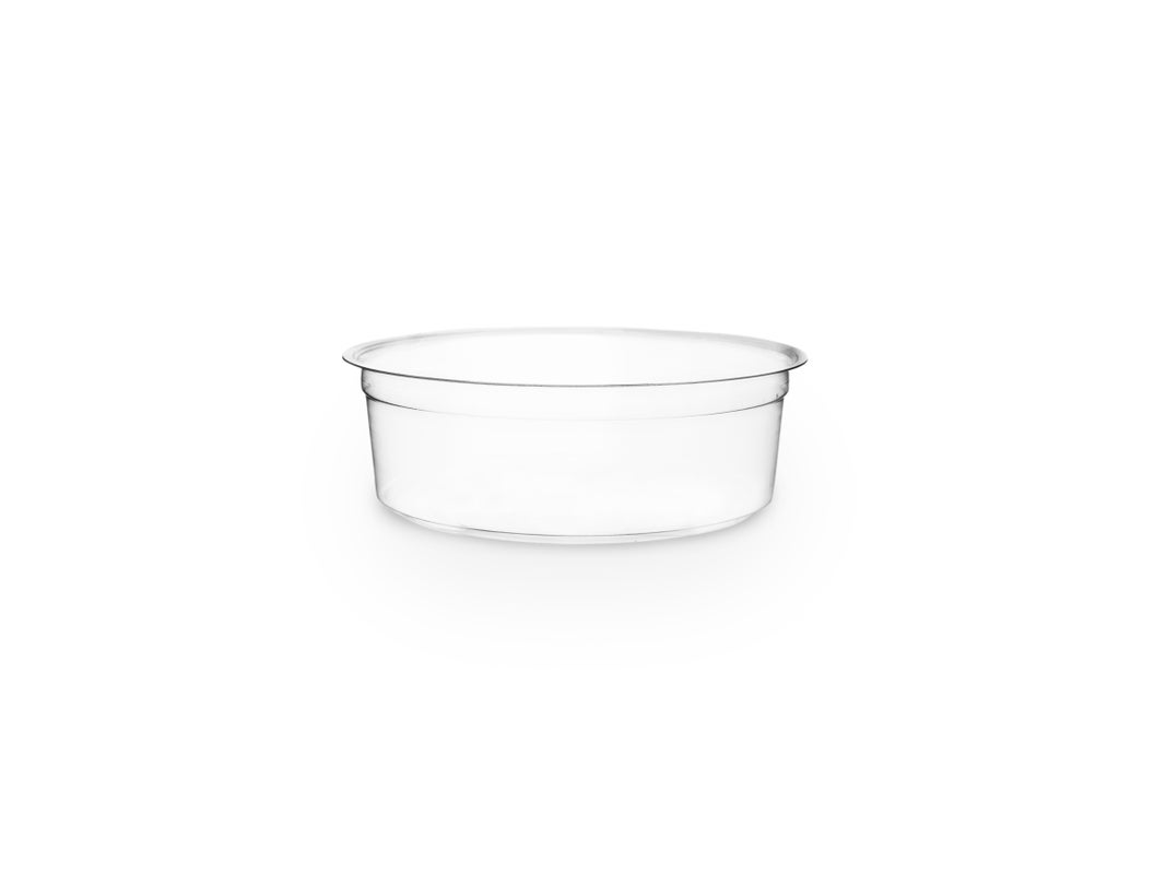 VEGWARE | 8OZ PLA ROUND DELI CONTAINER X 500 | CF-DC-08