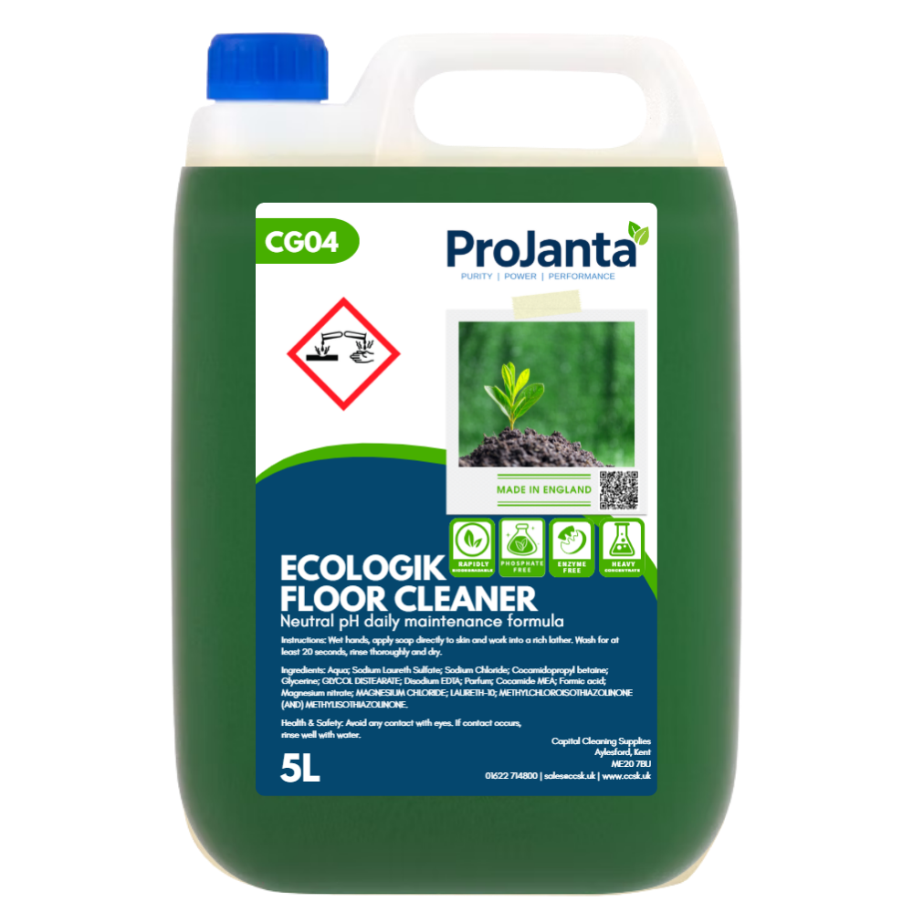 PROJANTA | ECO LOGIK FLOOR CLEANER & MAINTAINER X 5 LTR | CG04