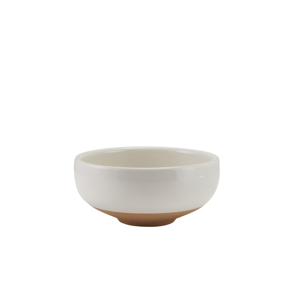 GENWARE | KAVA WHITE STONEWARE BELLY BOWL 11.5CM X 6 | BB-KW11