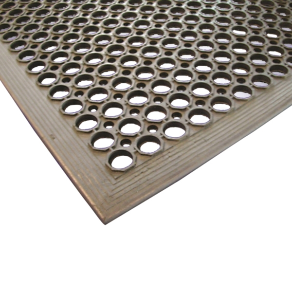 GENWARE | BLACK RUBBER KITCHEN MAT 90 X 150 X 1.2CM | MAT14