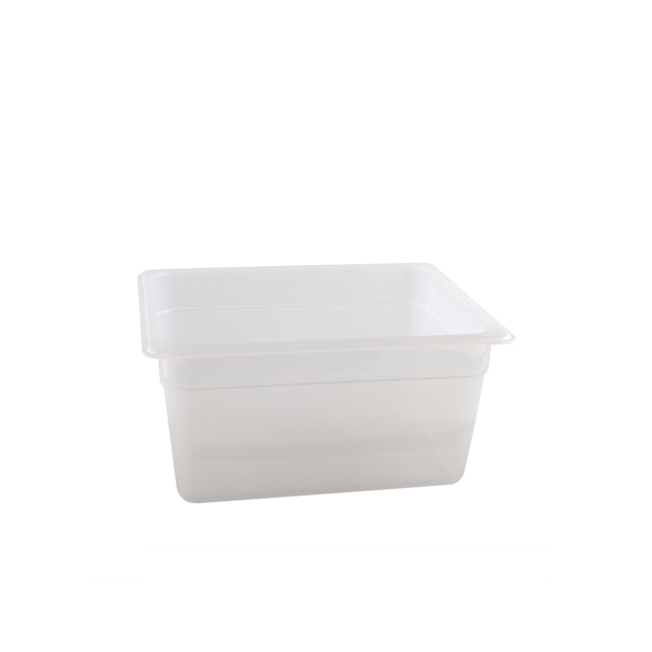 GENWARE | 1/2 -POLYPROPYLENE GN PAN 150MM CLEAR X 6 | PP12-150