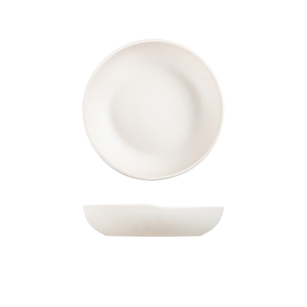 GENWARE | WHITE COPENHAGEN MELAMINE COUPE BOWL 24.5 X 5.3CM X 6 | CP242445