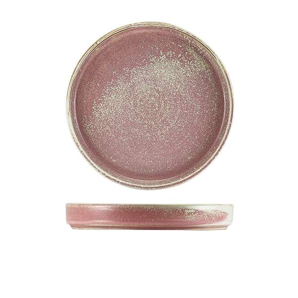 GENWARE | TERRA PORCELAIN ROSE PRESENTATION PLATE 20.5CM X 6 | PR-PRS21