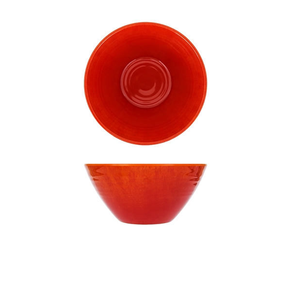 GENWARE | ORANGE GLAZED MELAMINE CASABLANCA BOWL 20.5 X 9.5CM | CA200935