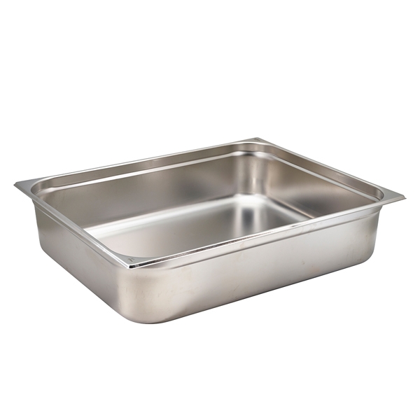 GENWARE | ST/ST GASTRONORM PAN 2/1 - 150MM DEEP | GN21-150