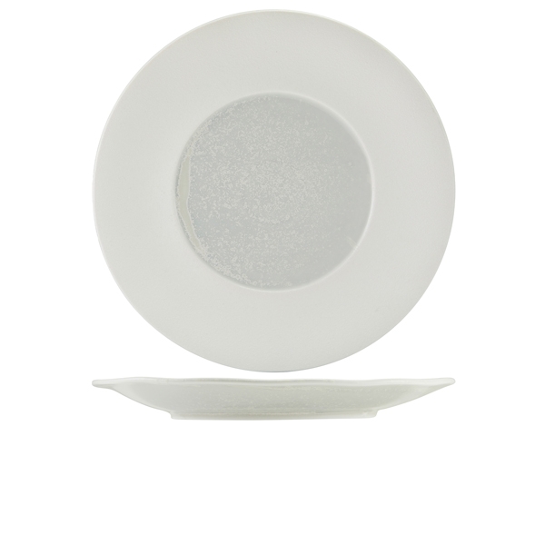 GENWARE | INCISE PORCELAIN LUSTRE WINGED PLATE 31CM X 6 | WP-PLS31