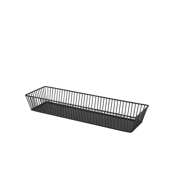 GENWARE | BLACK WIRE DISPLAY BASKET GN 2/4 | WRBGN24BK