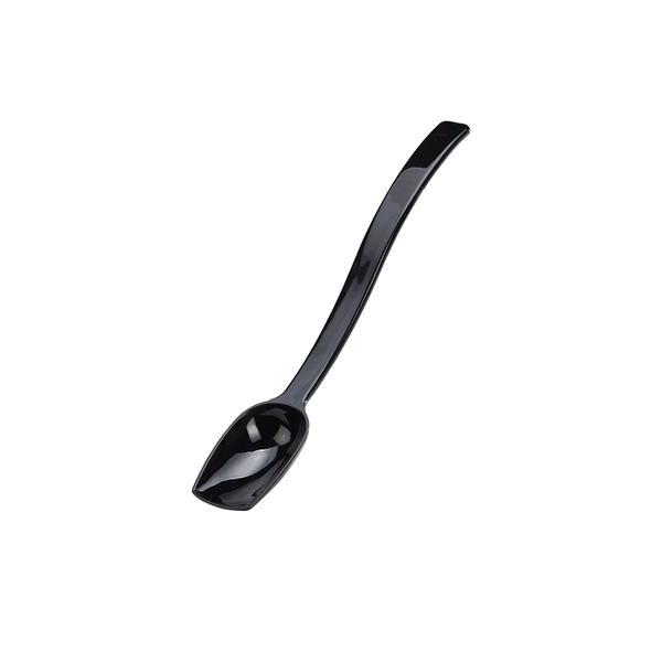 GENWARE |  BLACK SALAD SPOON SOLID 1 / 2 OZ, 8" LONG | 4460-03