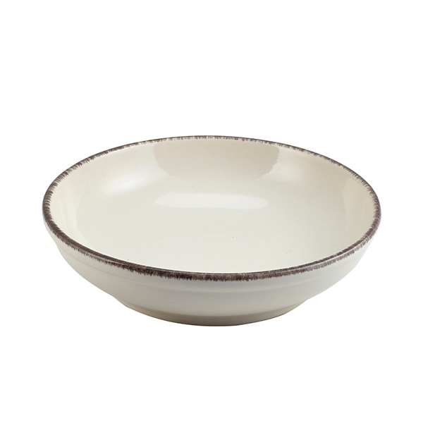 GENWARE | SERENO STONEWARE GREY COUPE BOWL 23CM X 6 | CB-SG23