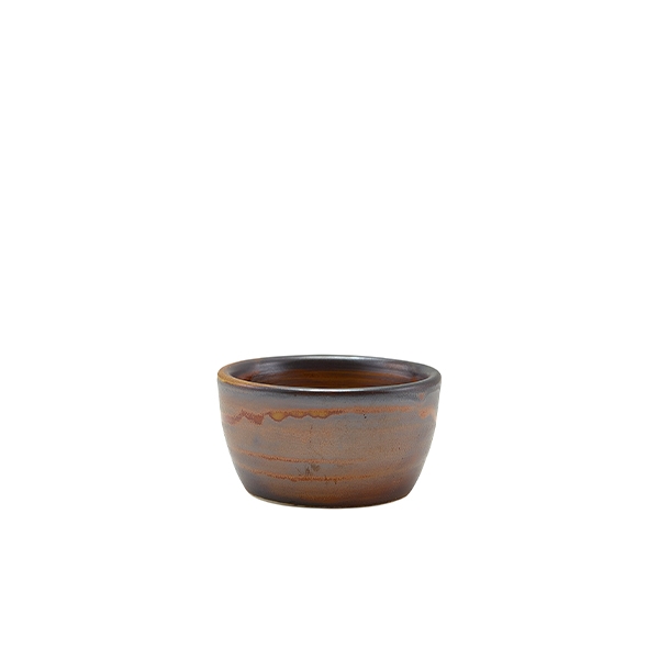 GENWARE | TERRA PORCELAIN RUSTIC COPPER RAMEKIN 45ML X 12 | RAM-PRC1