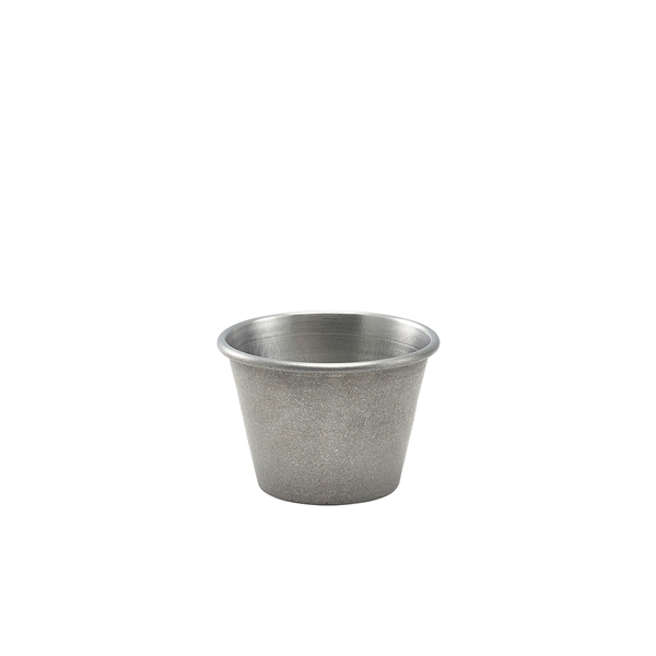 GENWARE | VINTAGE STEEL RAMEKIN 71ML X 24 | RAMST2V