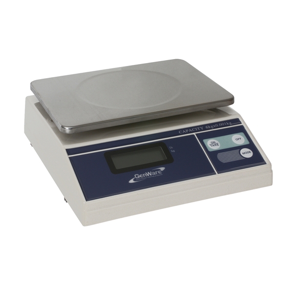 GENWARE | DIGITAL SCALES LIMIT 15KG IN G | NACS15