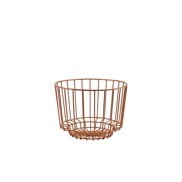 GENWARE | COPPER DECO DISPLAY BASKET 25 X 18CM | WDB18C
