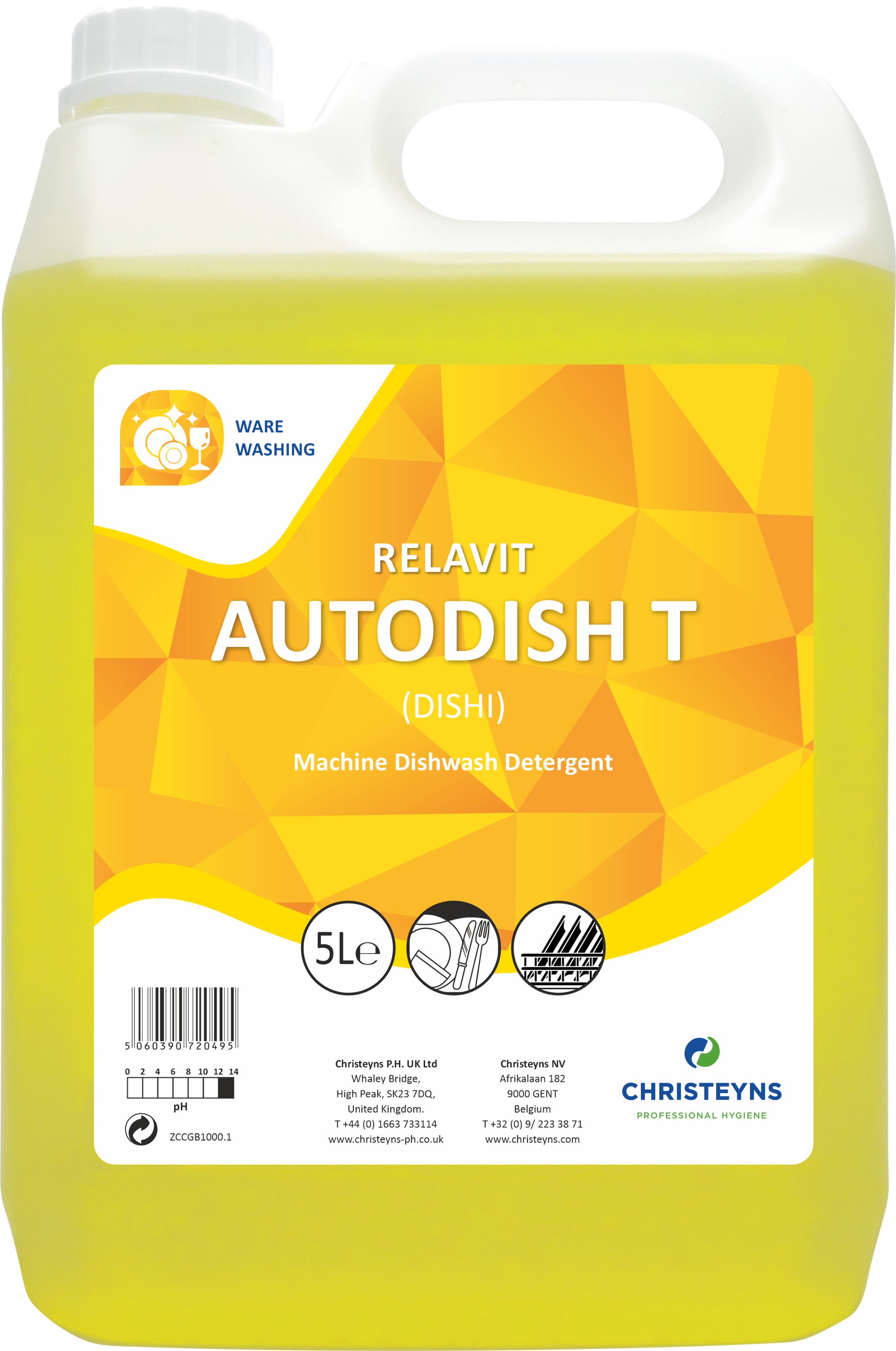 CLOVER (CHRISTEYNS) | RELAVIT AUTODISH T  X 5LTR | 314