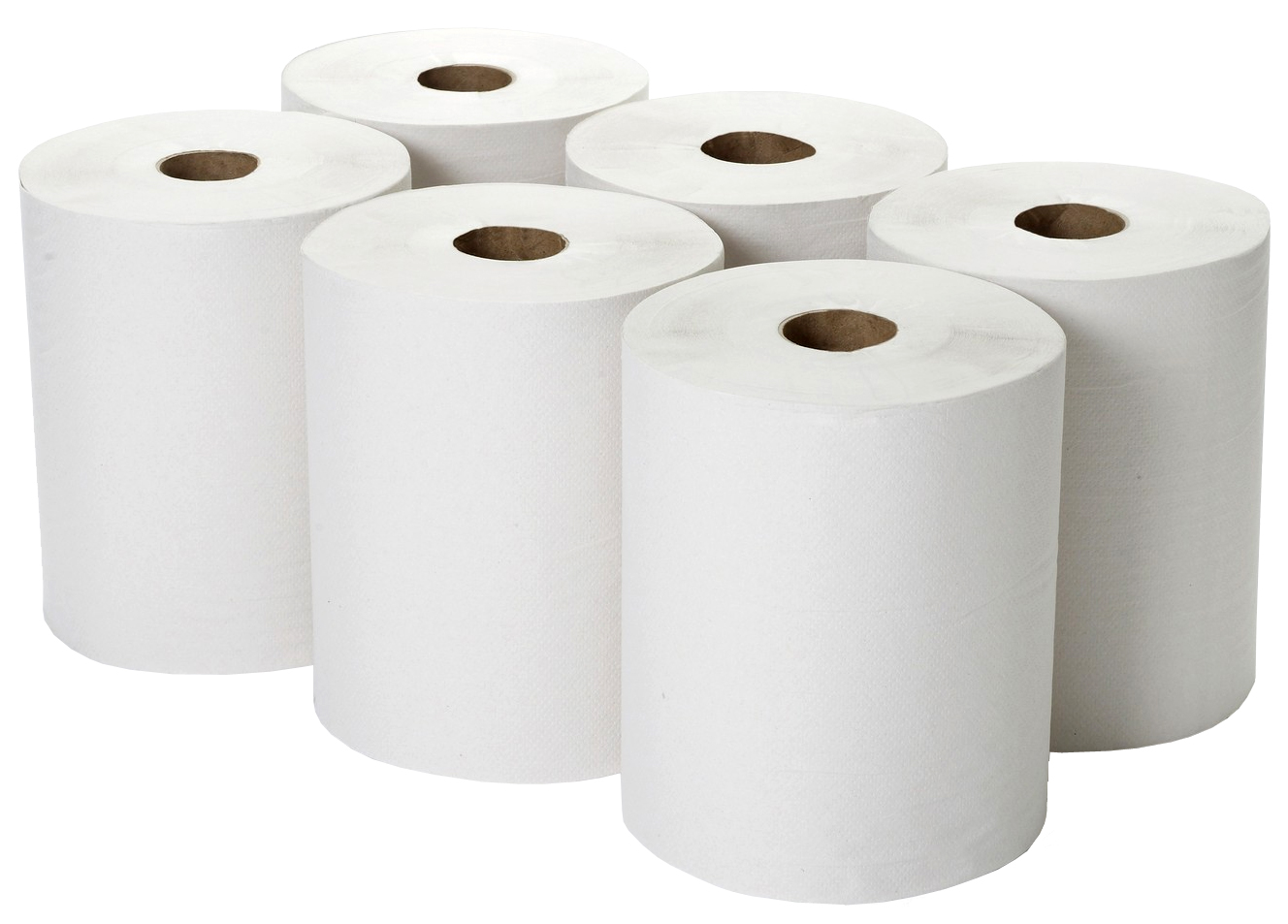 LUCART | WHITE ROLL TOWEL 2PLY 6 X 100MTR  | 861156