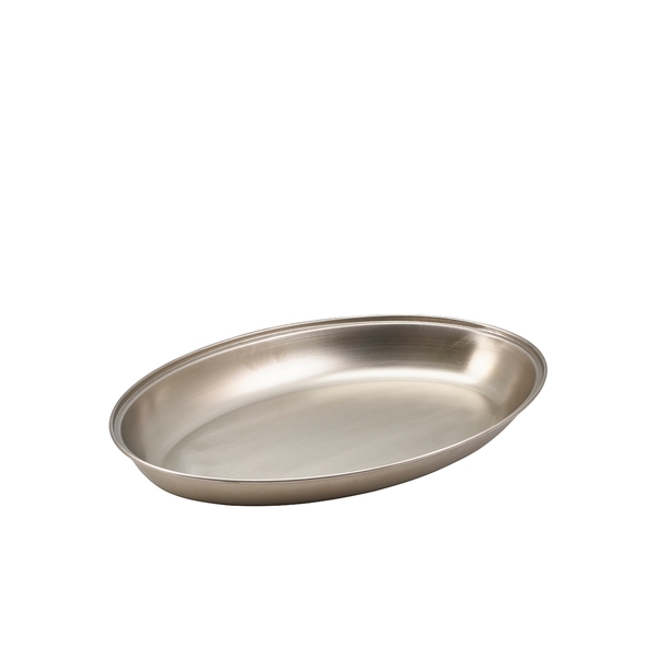 GENWARE | STAINLESS STEEL OVAL VEGETABLE DISH 30CM | 1461