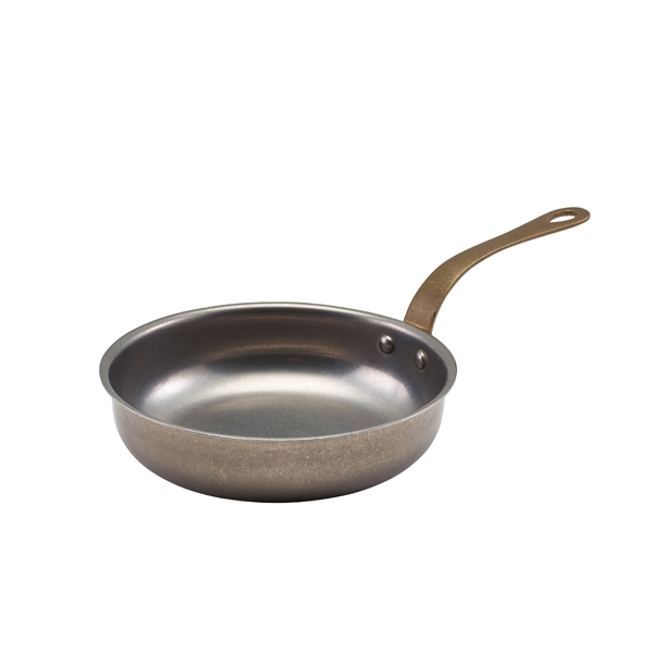 GENWARE | VINTAGE STEEL MINI FRY PAN 15.5 X 4CM X 6 | SMF15V