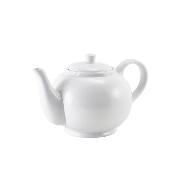 GENWARE | PORCELAIN TEAPOT WITH INFUSER 45CL X 6 | 393946