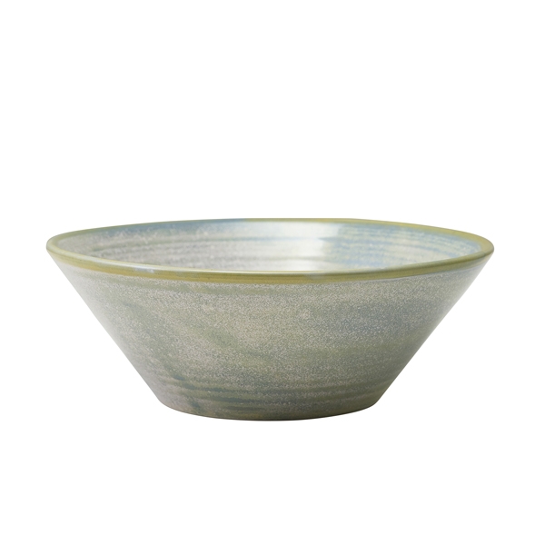 GENWARE | TERRA PORCELAIN SEAFOAM CONICAL BOWL 16CM X 6 | CN-PSF16