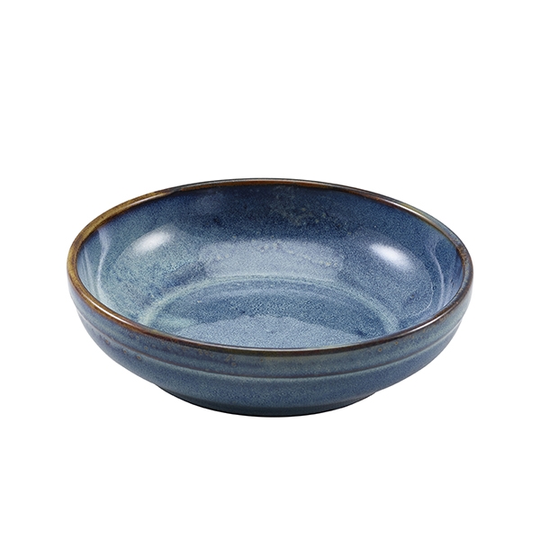 GENWARE | TERRA PORCELAIN AQUA BLUE COUPE BOWL 20CM X 6 | CB-PBL20