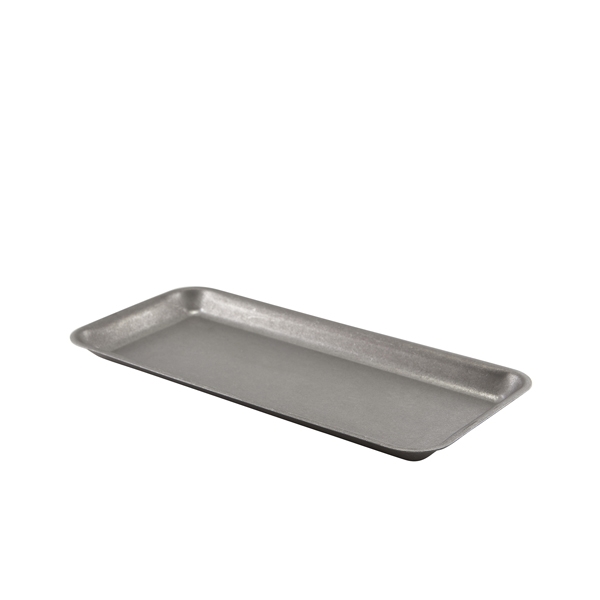 GENWARE | VINTAGE STEEL TRAY 36 X 16.5CM X 12 | SST3616V