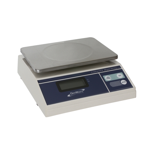 GENWARE | DIGITAL SCALES LIMIT 6KG IN G | NACS06