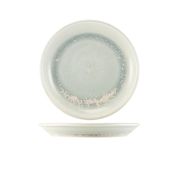 GENWARE | TERRA PORCELAIN PEARL COUPE PLATE 19CM X 6 | CP-PPL19