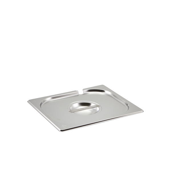 GENWARE | ST/ST GASTRONORM PAN NOTCHED LID 1/2 | GN12-NLID