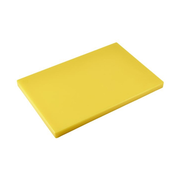 GENWARE | YELLOW LOW DENSITY CHOPPING BOARD 18 X 12 X | Y11812