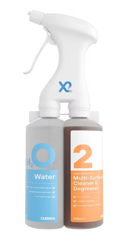 CLEENOL | X2 EVOLUTION EV2 HEAVY DUTY CLEANER DEGREASER 4 X 325ML | EV2/X2