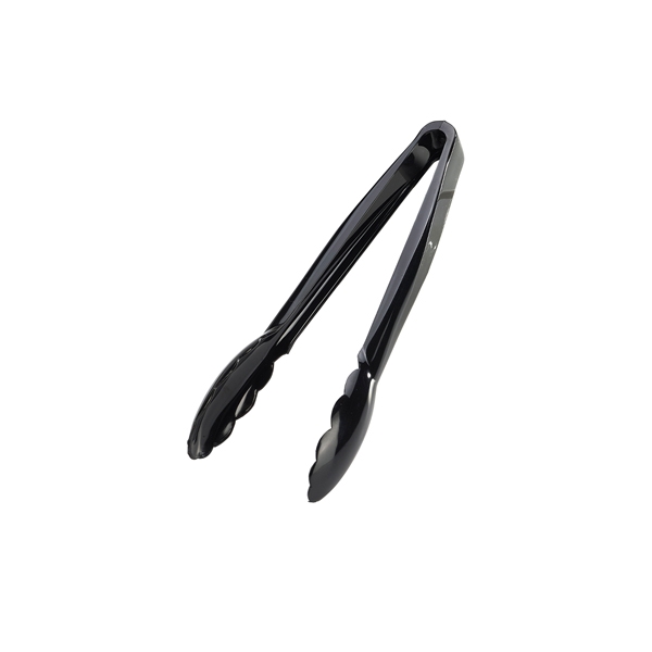 GENWARE | UTILITY TONGS 9" BLACK X 1 | 4709-03