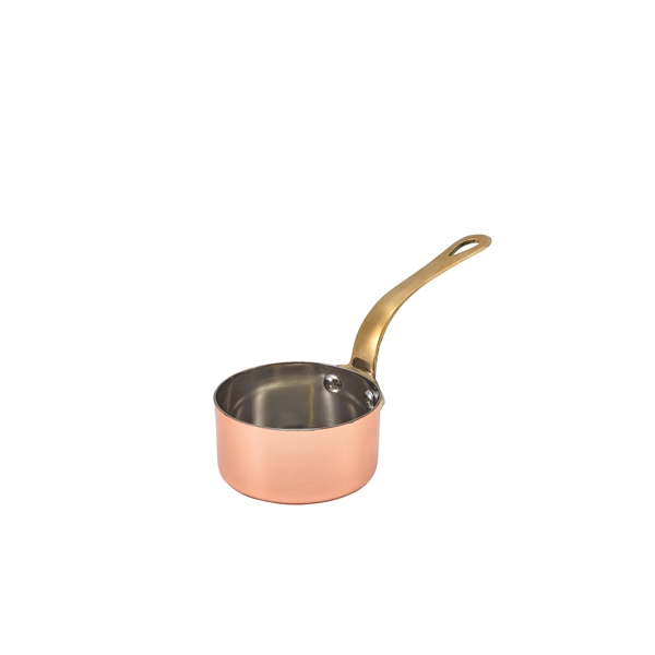 GENWARE | MINI COPPER SAUCE PAN 7 X 3.75CM X 6 | SMS7C
