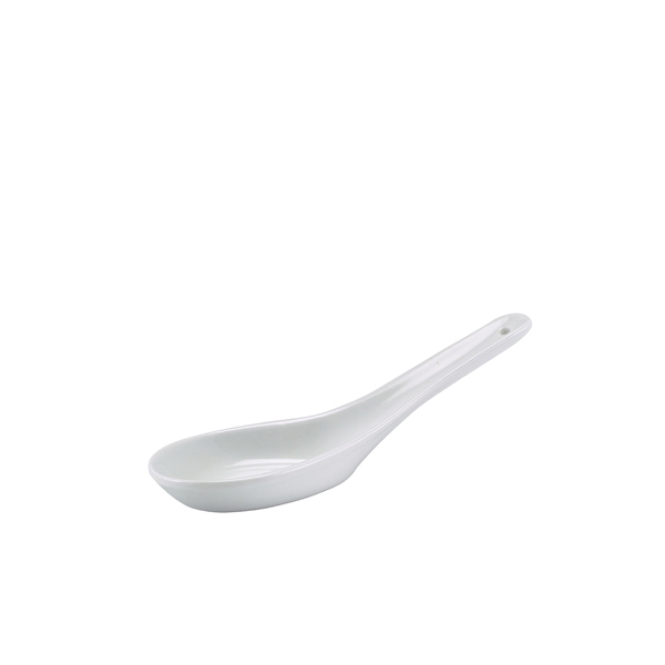 GENWARE | PORCELAIN CHINESE SPOON X 12 | 290210