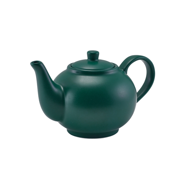 GENWARE | PORCELAIN MATT TEAL TEAPOT 45CL X 6 | 393945MT
