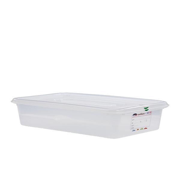GENWARE | GN STORAGE CONTAINER 1/1 100MM DEEP 13L X 6 | 12530