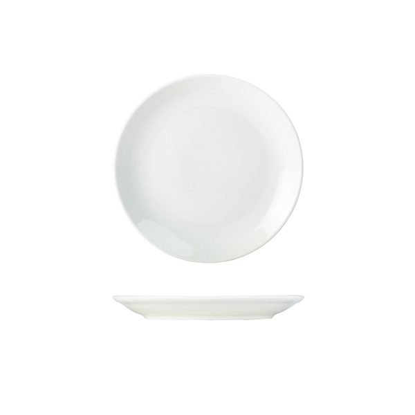 GENWARE | PORCELAIN COUPE PLATE 18CM X 6 | 187618