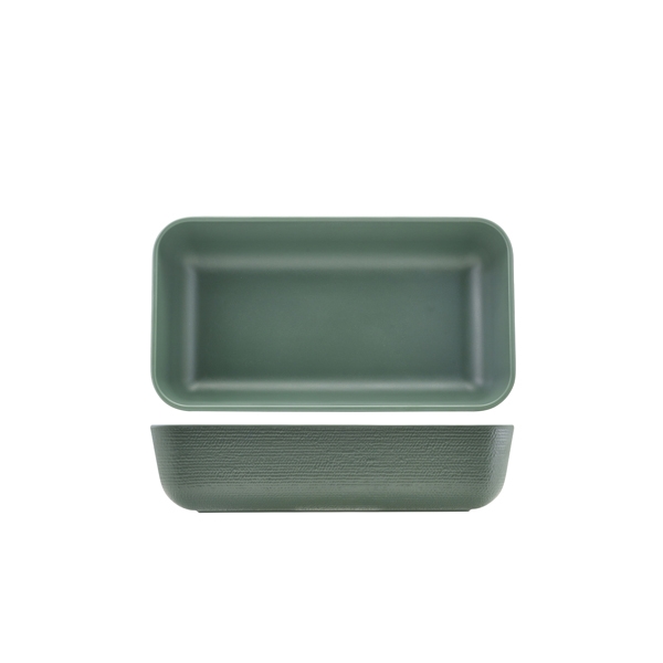 GENWARE | MELAMINE GREEN JUTE DEEP DISH GN 1/3 | JT130167