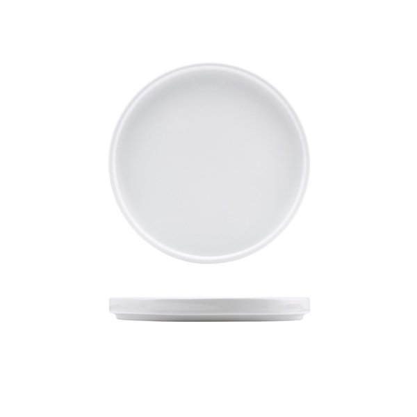 GENWARE | PORCELAIN LOW PRESENTATION PLATE 20CM X 6 | 160920