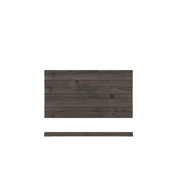 GENWARE | OAK/ WHITE NEW HAVEN MELAMINE GN 1/3 SLAB 32.5 X 17.6CM | NH130805