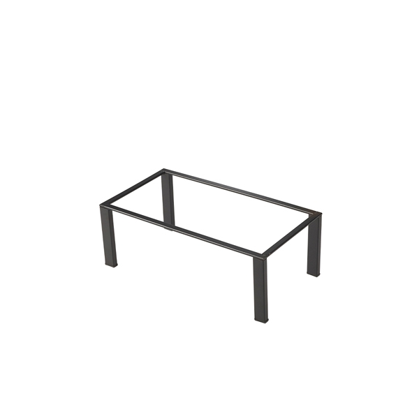 GENWARE | BLACK GN BUFFET RISER GN 1/3 12CM (H) X 1 | RSR-GN1312