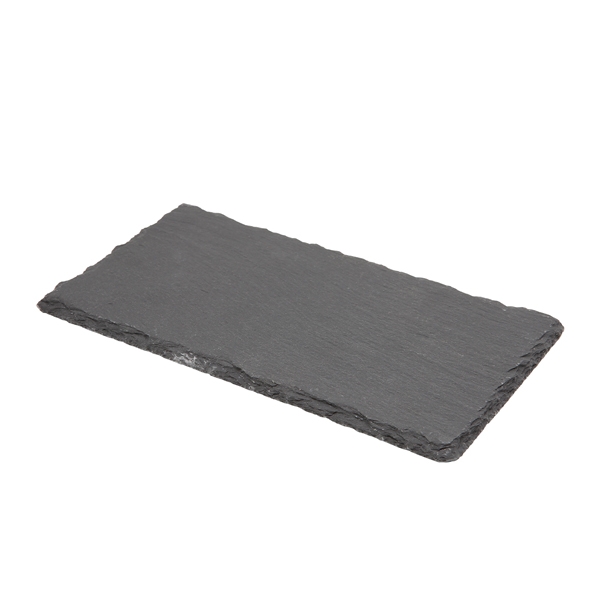 GENWARE | NATURAL EDGE SLATE PLATTER 30 X 20CM X 6 | SLTN-3020