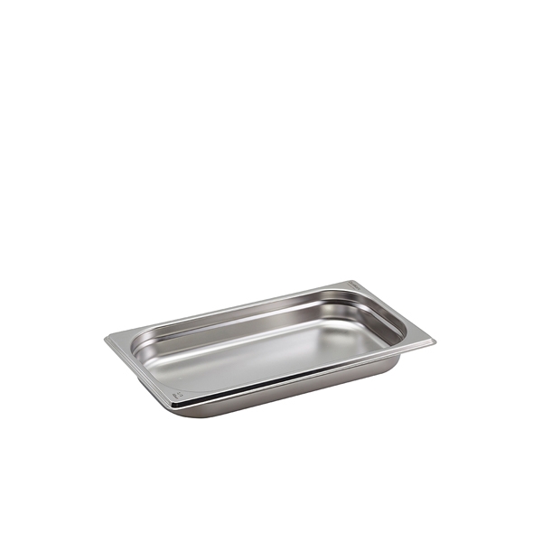 GENWARE | ST/ST GASTRONORM PAN 1/3 - 40MM DEEP | GN13-40