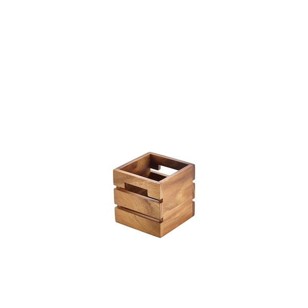 GENWARE |  ACACIA WOOD BOX/RISER 12 CM | RSR-W1212