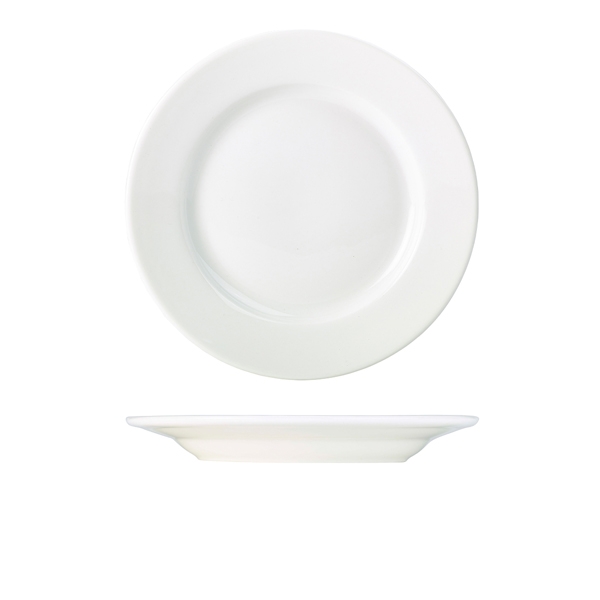 GENWARE | PORCELAIN CLASSIC WINGED PLATE 27CM X 6 | 160627