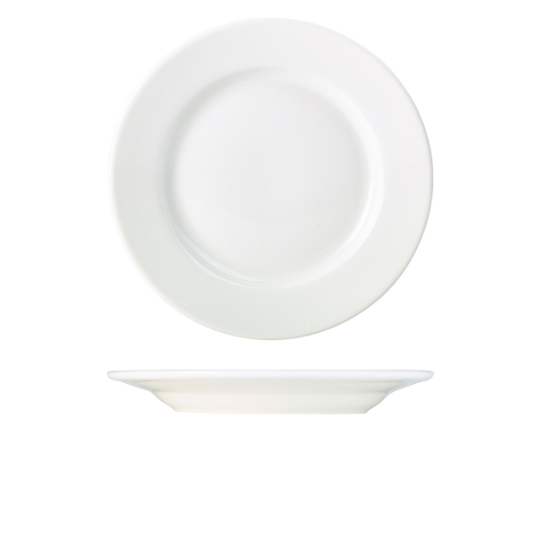 GENWARE | PORCELAIN CLASSIC WINGED PLATE 28CM X 6 | 160628